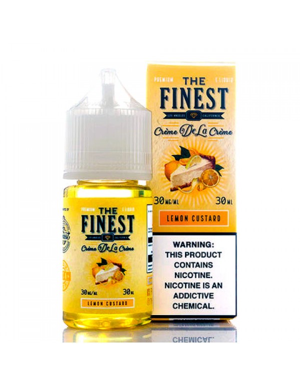 Lemon Custard Salt - The Finest E-Juice