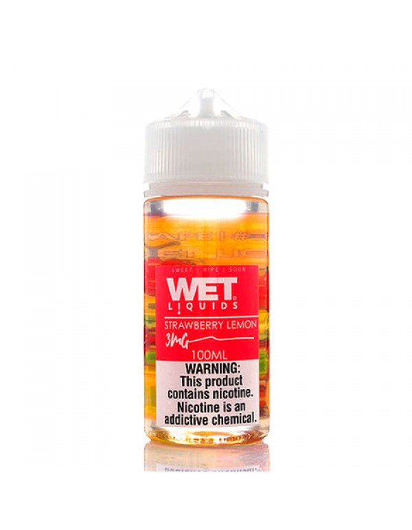 Strawberry Lemon - Wet Liquids E-Juice (100 ml)