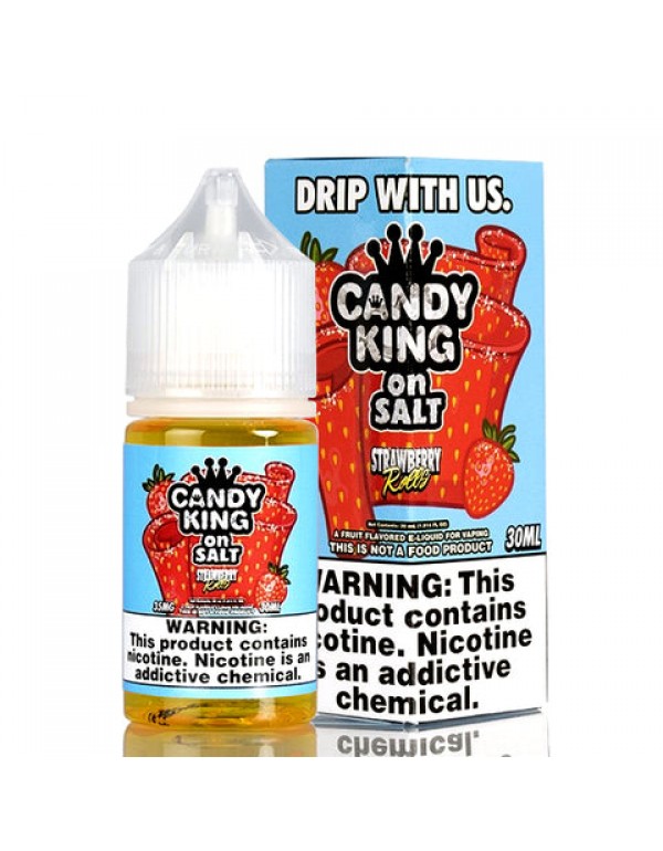 Strawberry Rolls on Salt - Candy King E-Juice