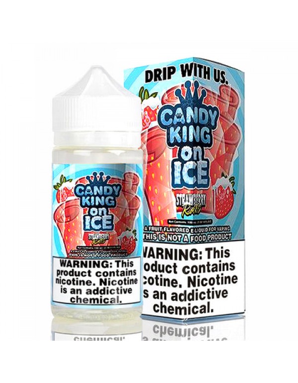 Strawberry Rolls on Ice - Candy King E-Juice (100 ...