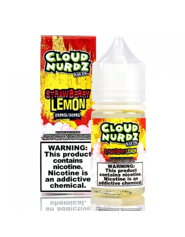 Strawberry Lemon Salt - Cloud Nurdz E-Juice