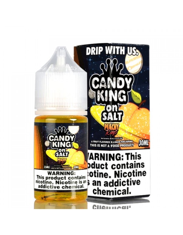 Peachy Rings on Salt - Candy King E-Juice