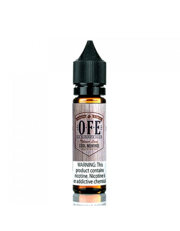 Cool Menthol - Old Fashioned Elixir (OFE) E-Juice ...