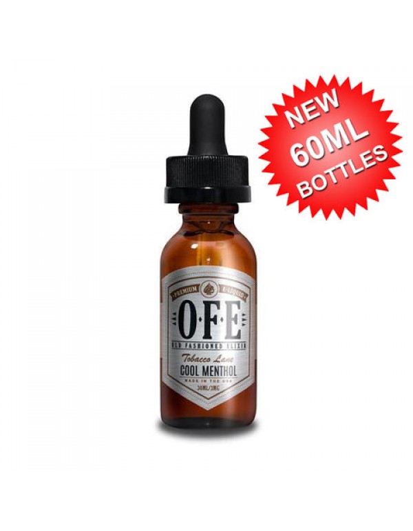 Cool Menthol - Old Fashioned Elixir (OFE) E-Juice (60 ml)