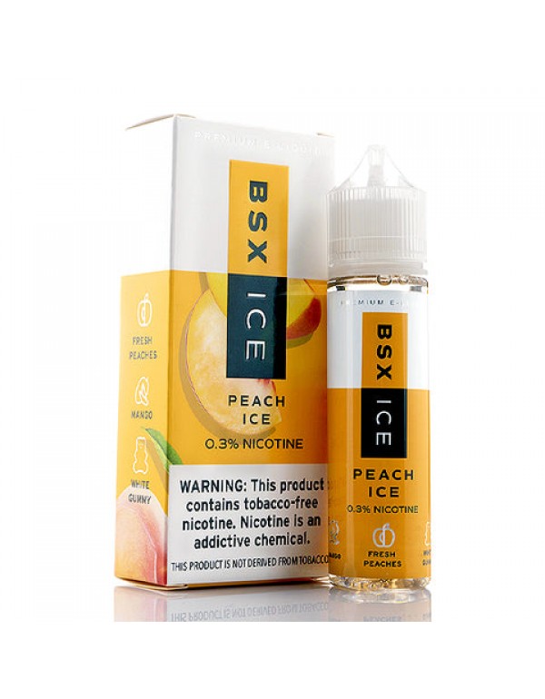 Peach Ice - Glas BSX Ice E-Juice (60 ml)