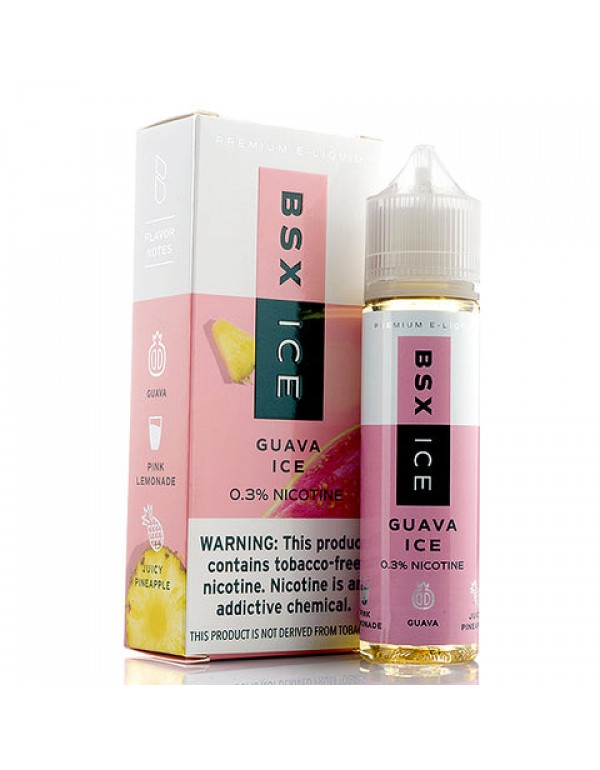 Guava Ice - Glas BSX Ice E-Juice (60 ml)