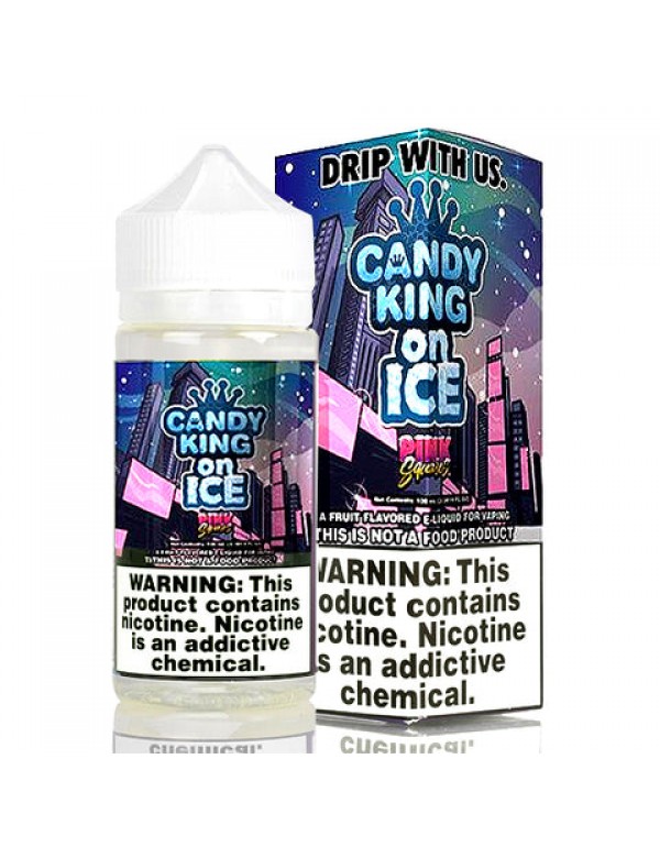 Pink Squares on Ice - Candy King E-Juice (100 ml)