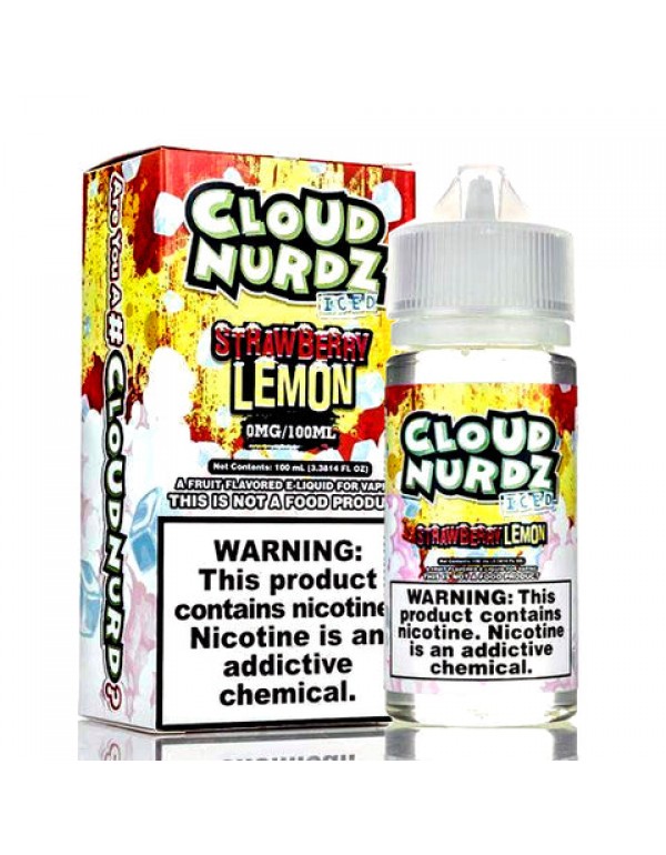 Strawberry Lemon Iced - Cloud Nurdz E-Juice (100 ml)