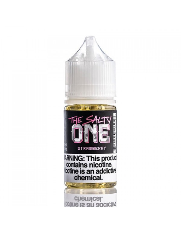 The Salty One Strawberry - Beard E-Juice [Nic Salt...