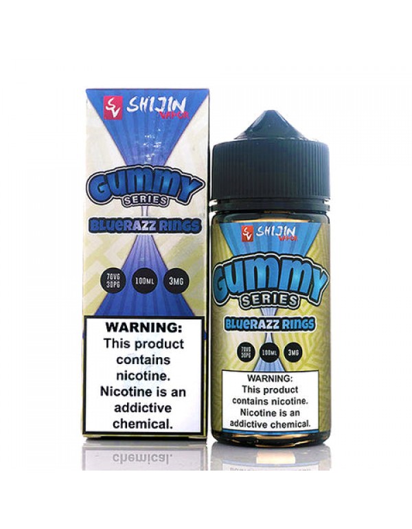 Bluerazz Rings - Shijin Vapor E-Juice (100 ml)