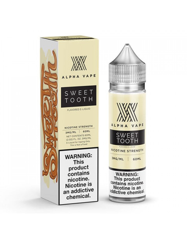 Sweet Tooth - Alpha Vape E-Juice (60 ml)