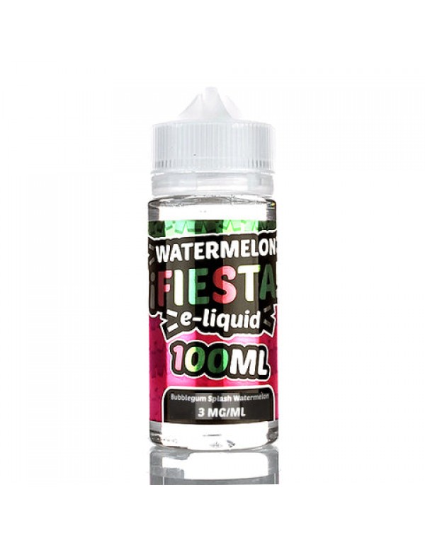 Bubblegum Splash Watermelon - Watermelon Fiesta E-Juice (100 ml)