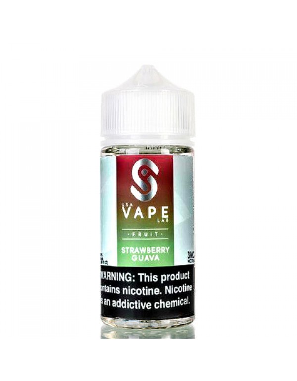 Strawberry Guava - USA Vape Lab E-Juice (100 ml)