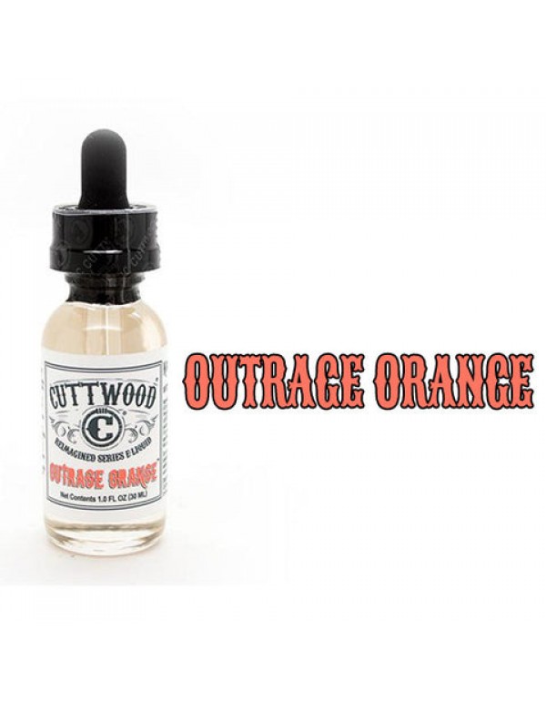 Outrage Orange - Cuttwood Reimagined Series E-Liquid (60 ml)