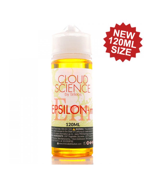 Epsilon-M - Cloud Science E-Juice (120 ml)