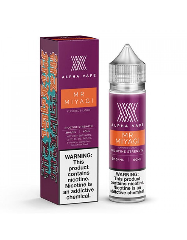 Mr. Miyagi - Alpha Vape E-Juice (60 ml)