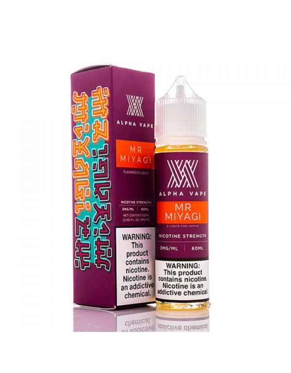 Mr. Miyagi - Alpha Vape E-Juice (60 ml)