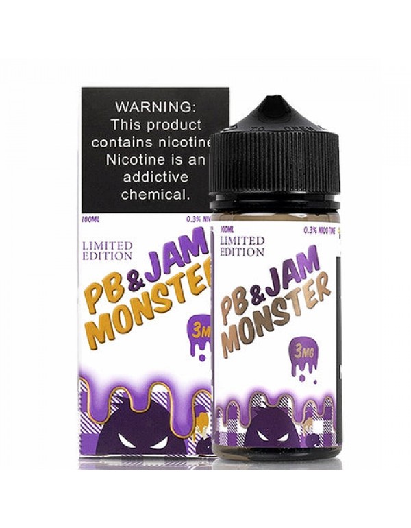 PB & Grape Jam - Jam Monster E-Juice (100 ml)