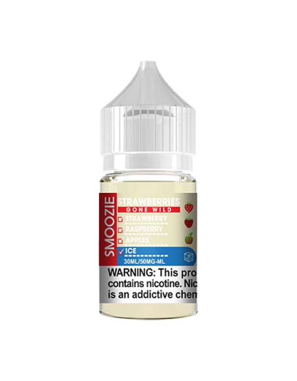 Strawberries Gone Wild Ice - Smoozie Salts E-Juice [Nic Salt Version]