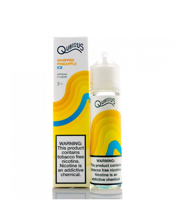 Whipped Pineapple Ice - Qurious E-Juice (60 ml)