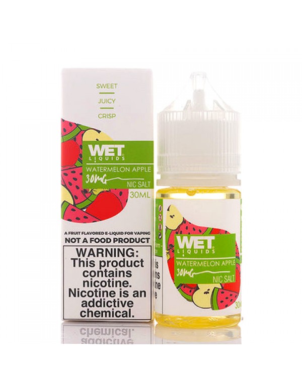 Watermelon Apple Salt - Wet Liquids E-Juice