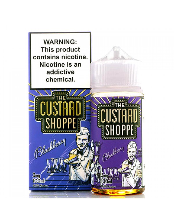 Blackberry - The Custard Shoppe E-Juice (100 ml)