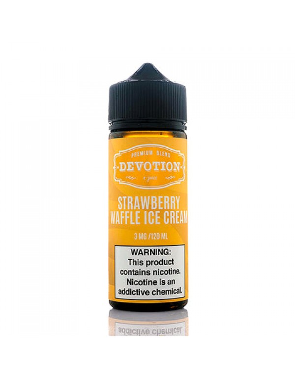 Strawberry Waffle Ice Cream - Devotion E-Juice (12...