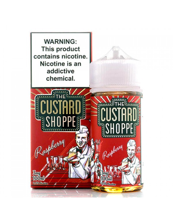 Raspberry - The Custard Shoppe E-Juice (100 ml)