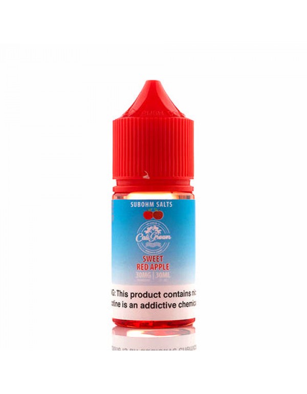 Sweet Red Apple Salt - California Grown E-Juice