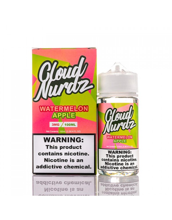 Watermelon Apple - Cloud Nurdz E-Juice (100 ml)