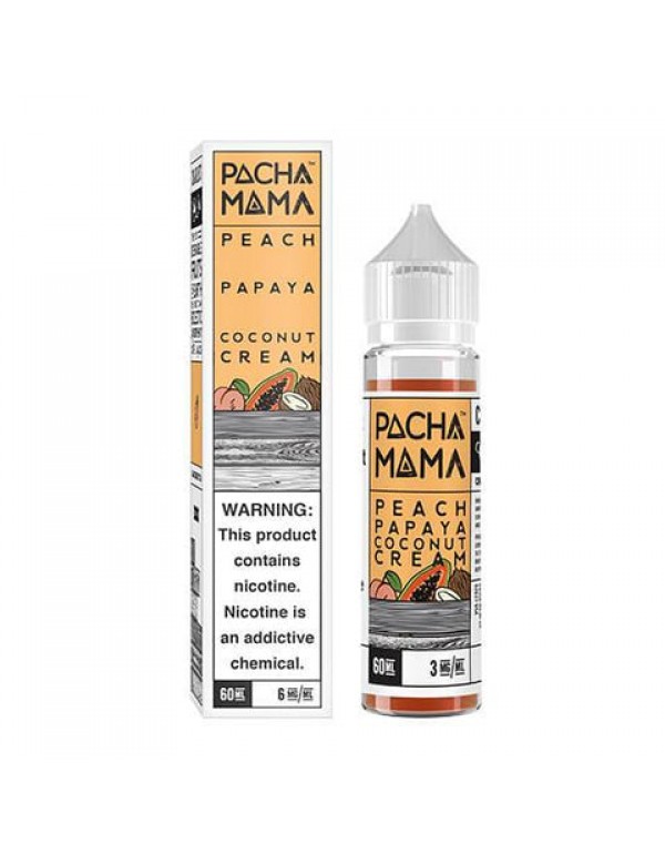 Peach Papaya Coconut Cream - Pachamama E-Juice (60 ml)