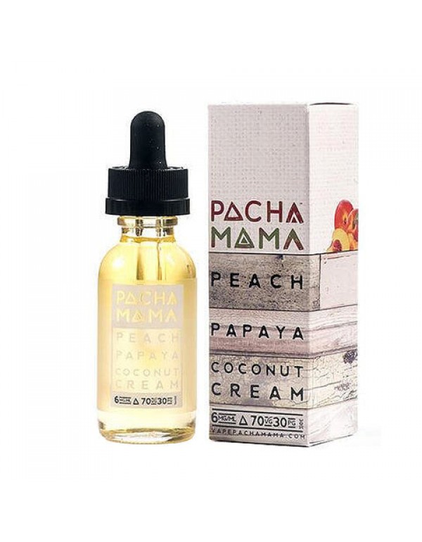 Peach Papaya Coconut Cream - Pachamama E-Juice (60 ml)