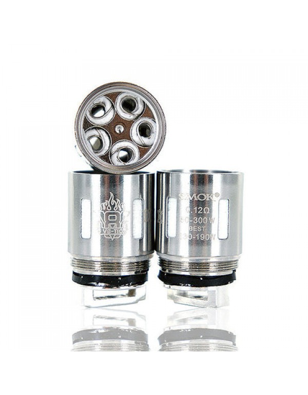 Smok TFV8 Coils / (Q4, T6, T8, T10) Atomizer Heads (3 Pack)