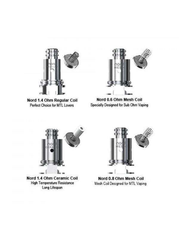 Smok Nord Replacement Coils (5 Pack)