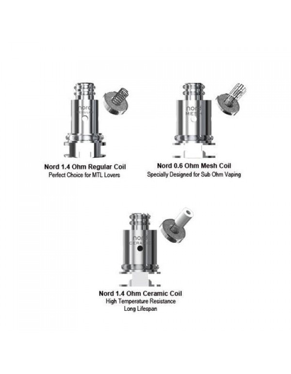 Smok Nord Replacement Coils (5 Pack)