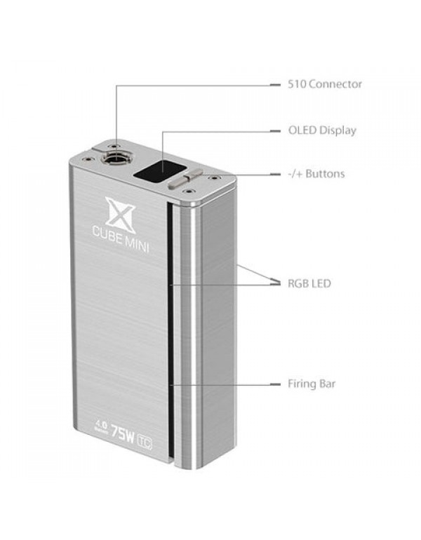 Smok X Cube Mini 75W Bluetooth Box Mod