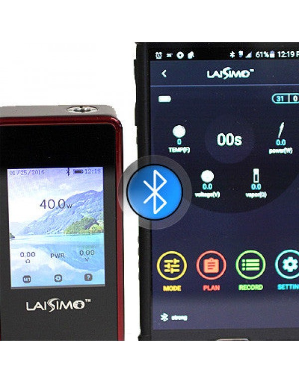 Laisimo L1 200W TC Bluetooth Box Mod