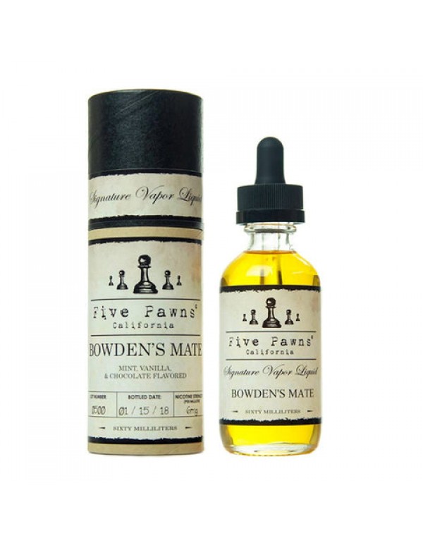 Bowden's Mate - Five Pawns E-Liquid (60 ml)