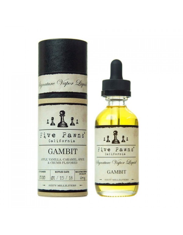 Gambit - Five Pawns E-Liquid (60 ml)