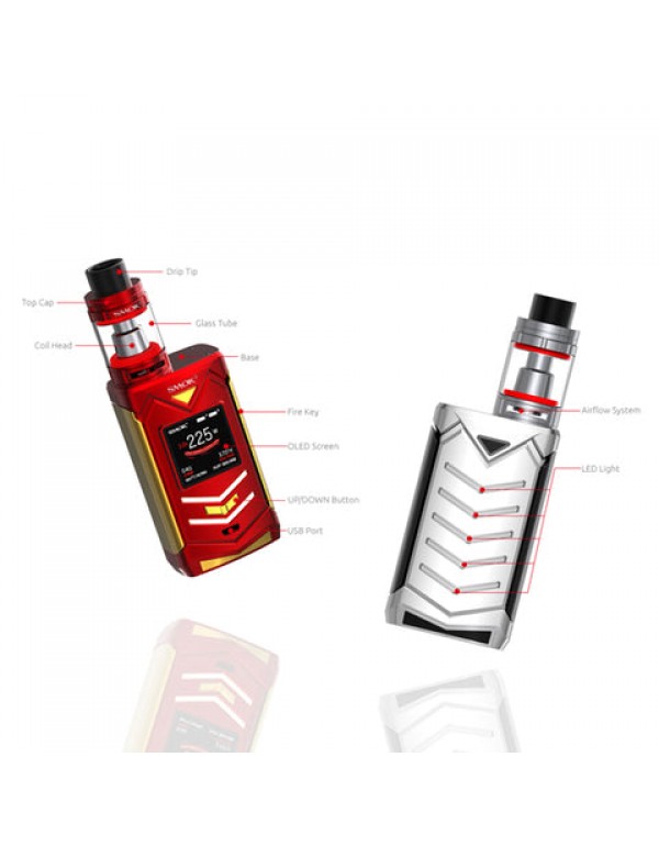 SMOK Veneno Starter Kit - (225W Veneno Mod w/ Big Baby Light Edition Tank)