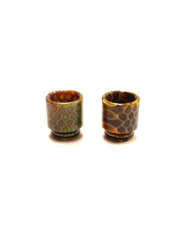 Snake Skin Resin Wide Bore Drip Tip - Swirl (For SMOK TFV8 & TFV12)