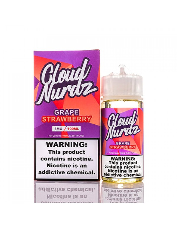 Grape Strawberry - Cloud Nurdz E-Juice (100 ml)