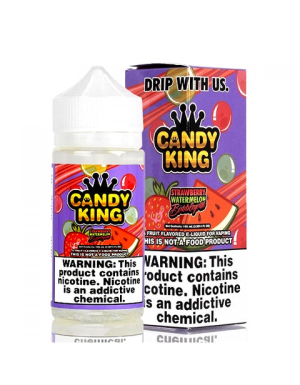 Strawberry Watermelon Bubblegum - Candy King E-Jui...