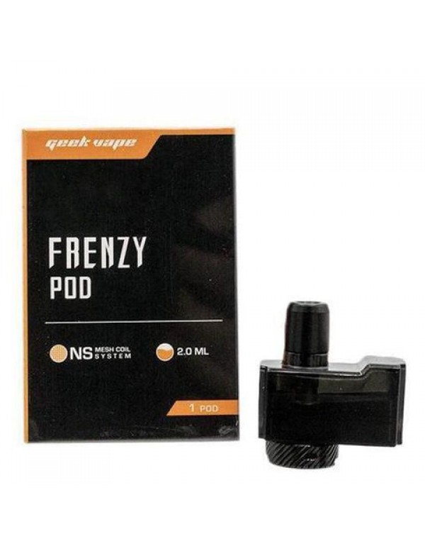 Geek Vape Frenzy Replacement Pod Cartridge w/ Coils (1 POD & 2 COILS)